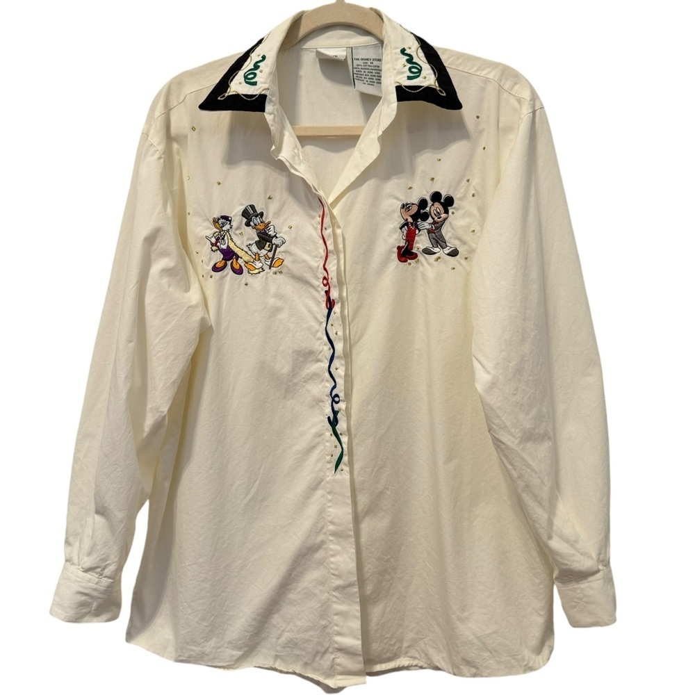 Disney Button Down Long Sleeve Size Medium